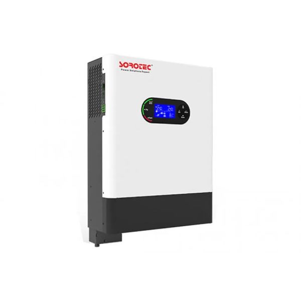 Гібридний мережевий сонячний інвертор SOROTEC REVO HM 6KW/48V (ON&OFF Hybrid, 120A MPPT, wif) 14577 фото