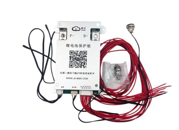 БМС плата JIKONG Smart BMS BD4A8S6P 3S-8S 60A для LiFePO4, Li-ion, LTO з активним балансиром 0.4А, Bluetooth 17025 фото