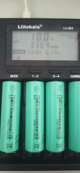 Акумулятор Li-Ion EVE INR18650 33V 3300mAh 3.7В (4.2В), 10А, без захисту 16849 фото