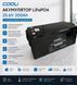 LiFePO4 аккумулятор COOLI 25.6V 200Ah 5120Wh с LCD дисплеем и Bluetooth, BMS 100A для инвертора и солнечных систем 17580 фото 1
