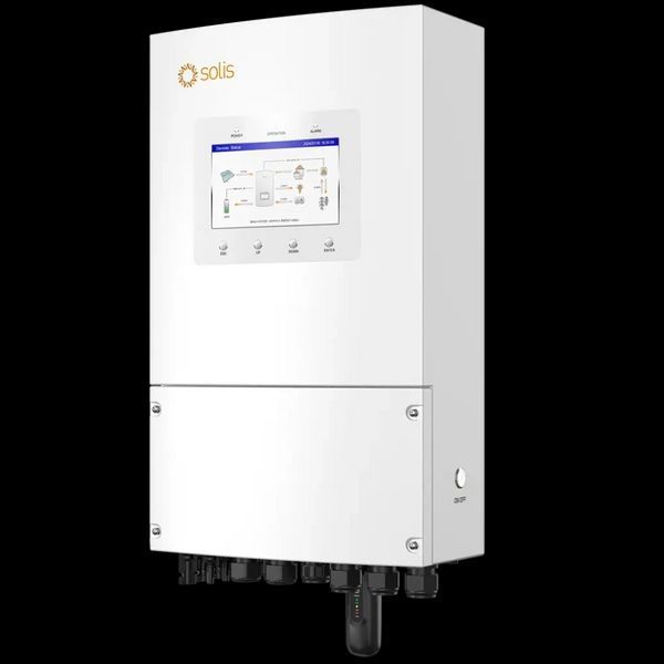 Гибридный инвертор Solis S6-EH1P6K-L-PLUS (6 кВт, 1 фаза, 2 MPPT, LV) 17914 фото