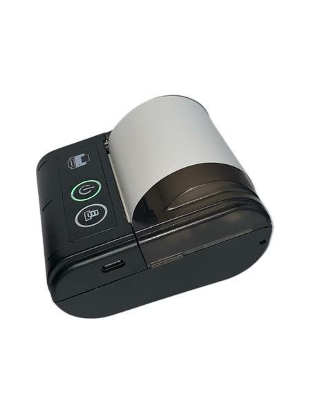 Термопринтер для чеків портативний MPT-II Bluetooth 58 мм черный 14896 фото