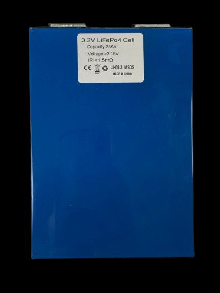 Аккумулятор LiFePO4 28 Ah - 3.2V нікель (GX) вага 0.6 кг, 100 х 142 х 20мм 14241 фото