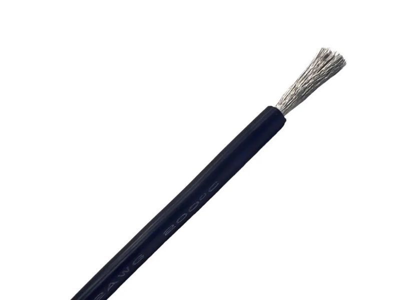 Силіконовий, багатожильний кабель 10 AWG для збірки акумуляторів 16760 фото