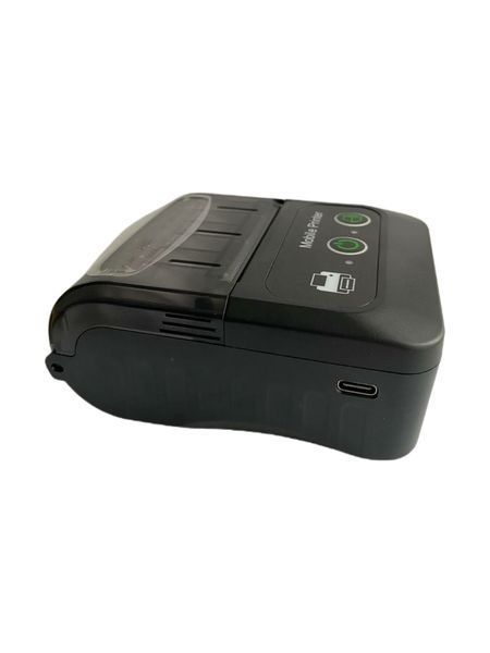 Термопринтер для чеків портативний Arealer Bluetooth 58 мм чорний 14958 фото