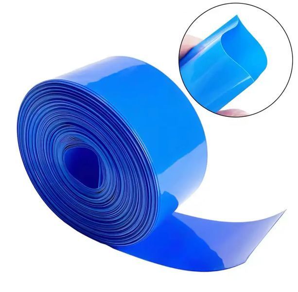 PVC термозбіжна плівка 150мм 1м для акумуляторних батарей 17644 фото