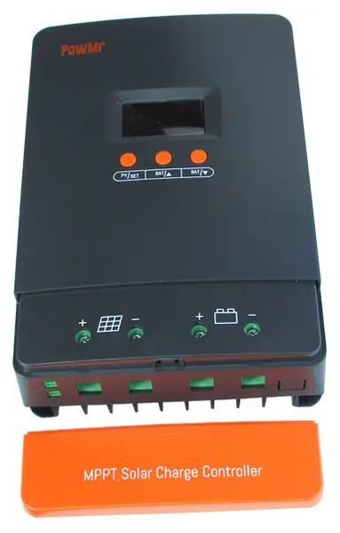 Контроллер заряда для солнечных батарей PowMr MPPT POW-M80-PRO (12/24/36/48V 80А) 17776 фото