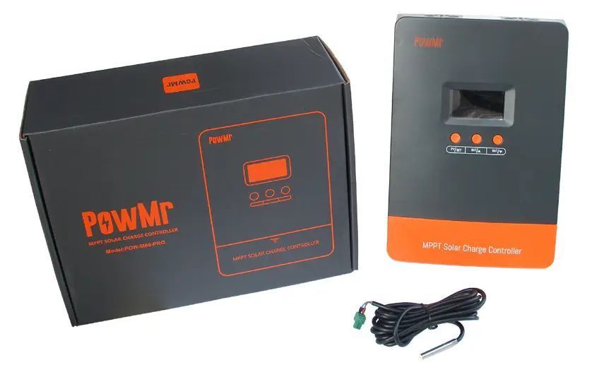 Контроллер заряда для солнечных батарей PowMr MPPT POW-M80-PRO (12/24/36/48V 80А) 17776 фото