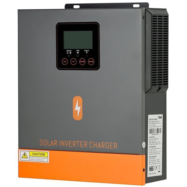 Гібридний інвертор PowMr 12 В, 1000 Вт (POW-HVM1K-12V) (безперебійник, UPS, ДБЖ) 16167 фото