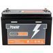 LiFePO4 акумулятор PowMr 12V 100Ah (1 КВт) &mdash; для ДБЖ, інвертора, дому та сонячних систем 16050 фото 2