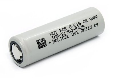 Акумулятор Molicel INR 21700-P42A 4200 mAh 35A, Li-ion 15815 фото