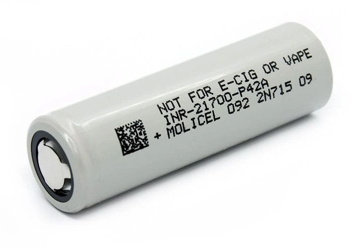 Аккумулятор Molicel INR 21700-P42A 4200 mAh 45A, Li-ion 15815 фото