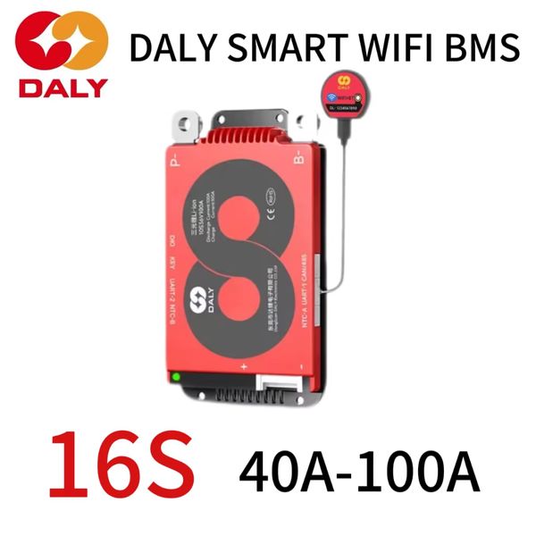 BMS плата DaLy LiFePO4 48V 16S 100A симметрия Smart 15144 фото