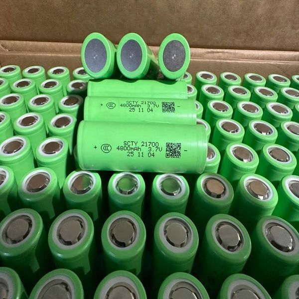 Аккумулятор Li-Ion SCTY 21700 4800mah, 3.7В, 50А 17449 фото