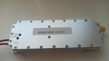 Модуль радіопоміх 200-300 MHz, Gan 50W, 47 dBm, SMA 16604 фото