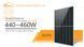 Солнечная панель двухсторонняя Renepv 460Вт TOPCon Mono Bifacial A-Grade для инвертора и СЭС 17553 фото 1